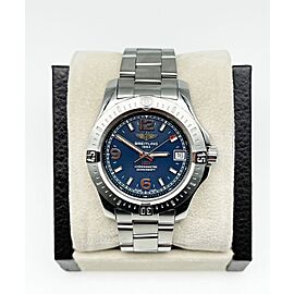 Breitling Colt Blue Dial Stainless Steel