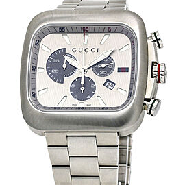 Men's Gucci Coupe Quartz XL Chronograph TV Case Watch