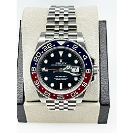 Rolex 126710BLRO GMT Master II Ceramic Pepsi Red Blue Stainless