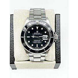 Rolex Submariner 16610 Black Dial Stainless Steel