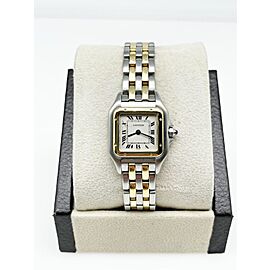 Cartier Ladies Panthere 18K Gold Stainless Steel