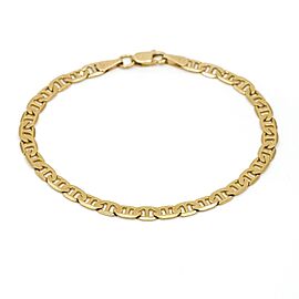 Women's Mariner Link Chain Bracelet in 14k Yellow Gold