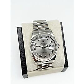 Rolex President Day Date Roman Dial 18K White Gold