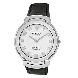 Rolex Cellini 6623 Solid 18K White Gold Quartz