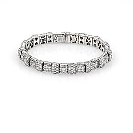 Roberto Coin Diamond Appassionata Bracelet in 18k White Gold