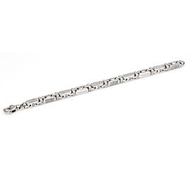 Jacob & Co. Diamond Capsule Fancy Link Bracelet in 18k White Gold