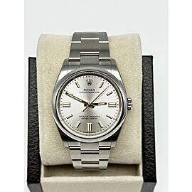 BRAND NEW Rolex Silver Oyster Perpetual Stainless Steel