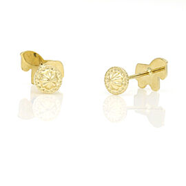 Horse Stud Earrings in 18k Yellow Gold