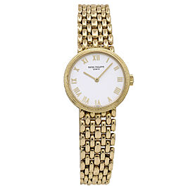 Women's Patek Philippe Calatrava 18k Yellow Gold Watch