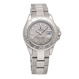 Rolex Lady Yacht Master Watch in Stainless Steel