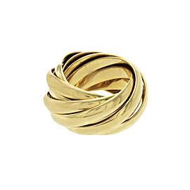 Tiffany & Co. New York 18k Yellow Gold Paloma Picasso Melody Band Ring SZ 8