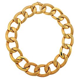 Yellow Gold Link Necklace