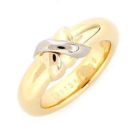 Cartier 18k White, Yellow, Pink Gold Ring