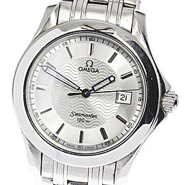 OMEGA Seamaster120 Stainless Steel/SS Quartz Watch Skyclr