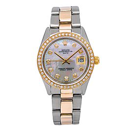 Rolex Oyster Perpetual Date 1500 34mm Womens Watch