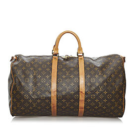 Louis Vuitton Monogram Keepall Bandouliere 55