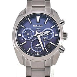 SEIKO stron Stainless Steel Solar GPS satellite radio Watch LXGJHW-613