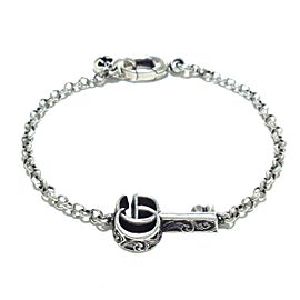 GUCCI 925 Silver Bracelet LXJG-179