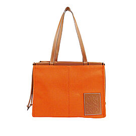 Loewe Small Cushion Canvas Tote Bag