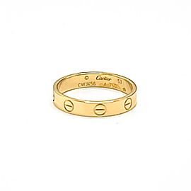 Cartier Love Wedding Band - 18 kt Yellow Gold