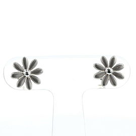 TIFFANY & Co 925 Silver Flower Pierce LXGBKT-702