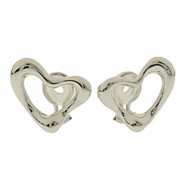 TIFFANY & Co 925 Silver Open heart Earring