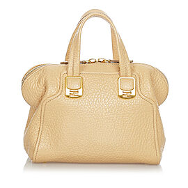 Fendi Small Chameleon Leather Satchel