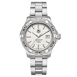 BRAND NEW TAG HEUER AQUARACER WAP2011.BA0830 AUTO CALIBRE 5 SILVER LUXURY WATCH