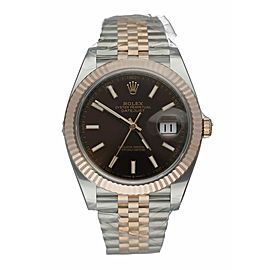 Rolex Datejust 126331 Stainless Steel & 18K Rose Gold Men's Watch