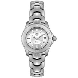 TAG HEUER LADIES LINK SWISS QUARTZ SILVER WATCH