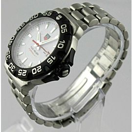 TAG HEUER FORMULA 1 WAH1111.BA0850 SWISS WHITE QUARTZ MENS SPORT STEEL WATCH