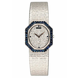 Piaget Pave Dial 18K White Gold Ladies Watch