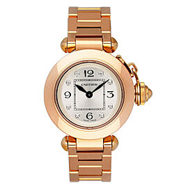 Cartier Pasha Diamond 18K Rose Gold Ladies Watch