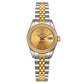 Rolex Datejust 69173 Champagne Dial Ladies Watch