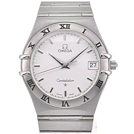 OMEGA Constellation Date Silver Dial Quartz Watch LXGJHW-96