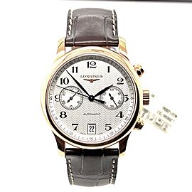 LONGINES MASTER COLLECTION Chronograph Automatic 18K Rose Gold Watch