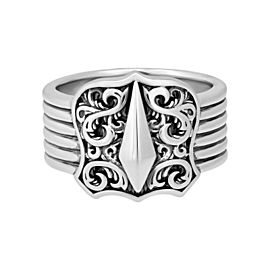 Stephen Webster 925 Sterling Silver Highwayman Shield Ring Size 11