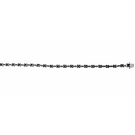 Ponte Vecchio diamond & sapphire bracelet in 18k white gold