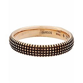 Damiani Metropolitan dream 1 diamond 5mm band ring in 18k rose gold size 10.5