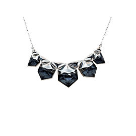 Stephen Webster Superstud Grey Cat's Eye Crystal Haze Necklace