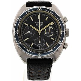 Men's Vintage Heuer Autavia Stainless Steel 73663 Chronograph