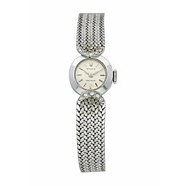 Rolex vintage 14K White Gold woman's watch