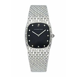 Audemars Piguet White Gold Diamond Bracelet Watch