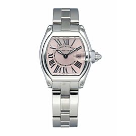 Cartier Roadster 2675 Pink Dial Ladies Watch