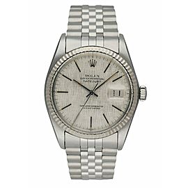 Rolex Datejust 16014 Linen Dial Men's Watch