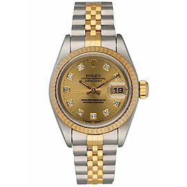 Rolex Diamond Dial Ladies Watch