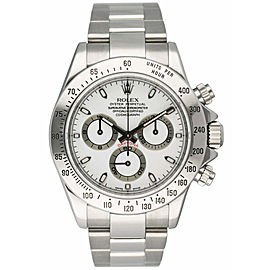 Rolex Daytona Cosmograph 116520 Steel White Dial Mens Watch