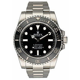 Rolex Submariner No Date Ceramic Bezel Mens Watch