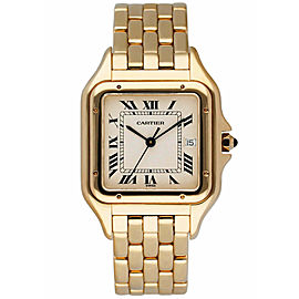 Cartier Panthere Large 18K Yellow Gold Mens Watch