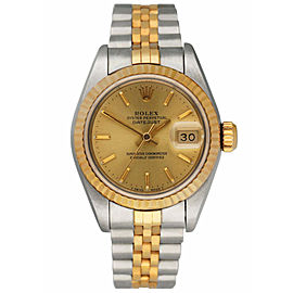 Rolex Datejust Champgane Dial Ladies Watch